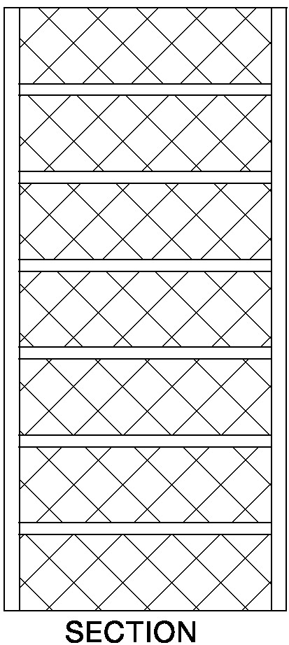 Diagram 2-2: Wall type 1.1 soundproofing