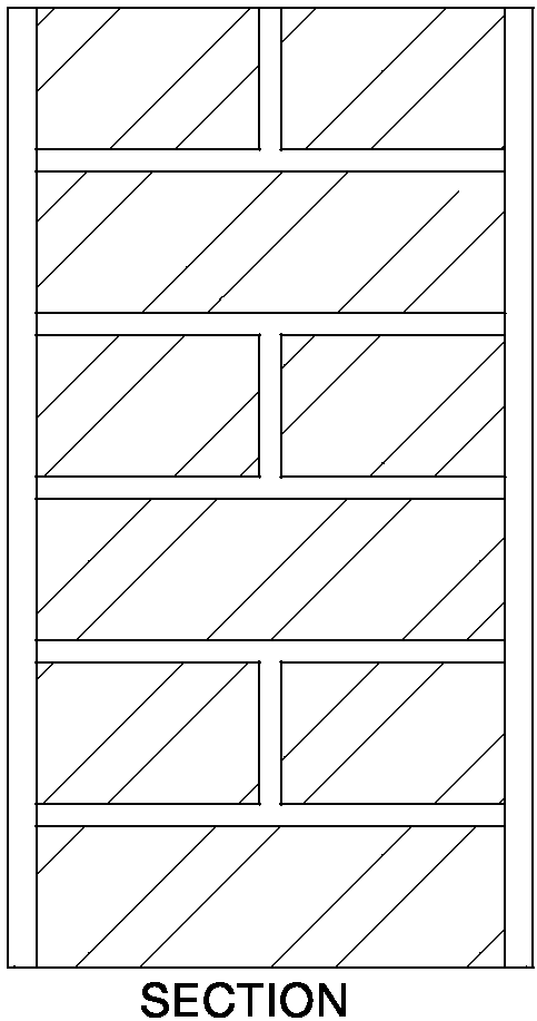 Diagram 2-4: Wall type 1.3 soundproofing