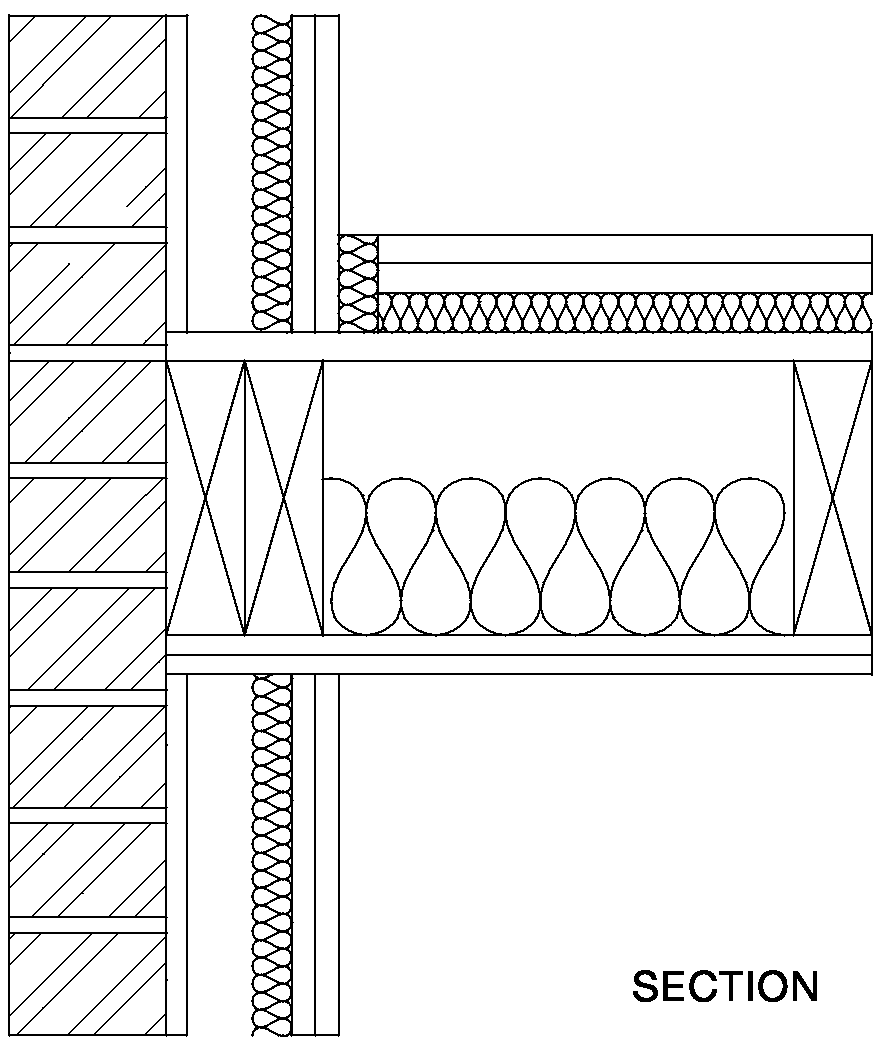 Diagram 4-6: Floor treatment 2 soundproofing